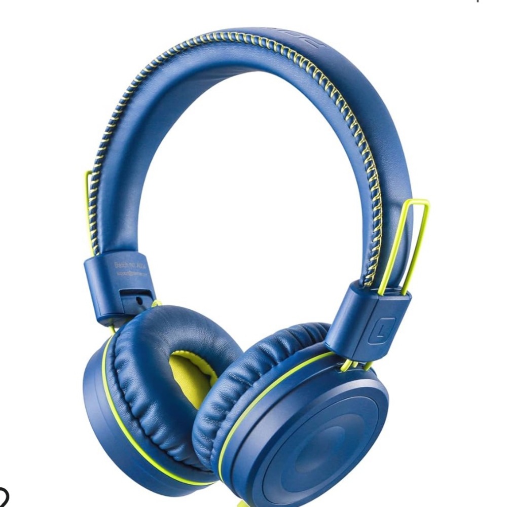 POWMEE M2 Kids Headphones Wired Headphone for Kids - Foldable Adjustable Stereo